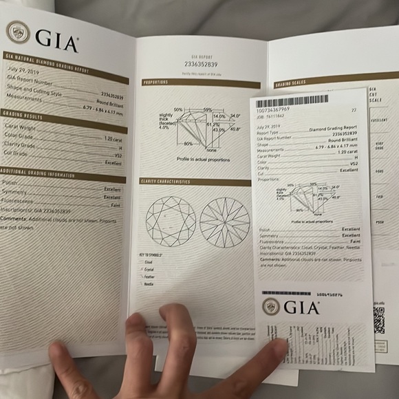 Wedding ring set - Picture 5 of 6